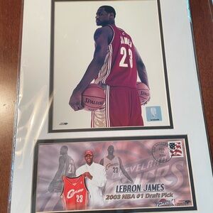 Lebron James 2003 NBA Draft Pick Memorabilia
